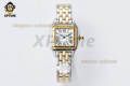 Panthere Secrete De Ladies 22mm BVF White/Roman on YG/SS Bracelet Quartz