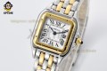 Panthere Secrete De Ladies 22mm BVF White/Roman on YG/SS Bracelet Quartz