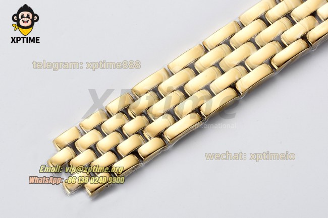 Panthere Secrete De Ladies 27mm BVF White/Roman on YG/YG Bracelet Quartz Panthere Secrete De Ladies 27mm BVF White/Roman on YG/YG Bracelet Quartz
