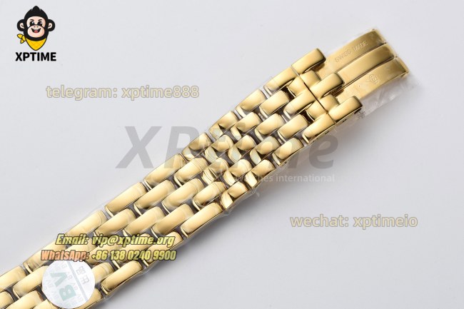 Panthere Secrete De Ladies 27mm BVF White/Roman on YG/YG Bracelet Quartz Panthere Secrete De Ladies 27mm BVF White/Roman on YG/YG Bracelet Quartz