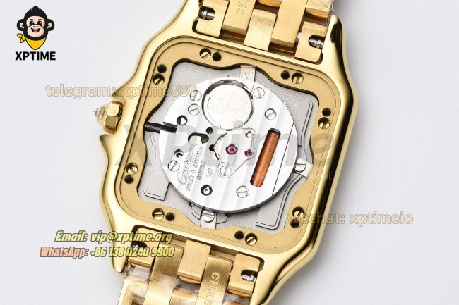 Panthere Secrete De Ladies 27mm BVF White/Roman on YG/YG Bracelet Quartz Panthere Secrete De Ladies 27mm BVF White/Roman on YG/YG Bracelet Quartz