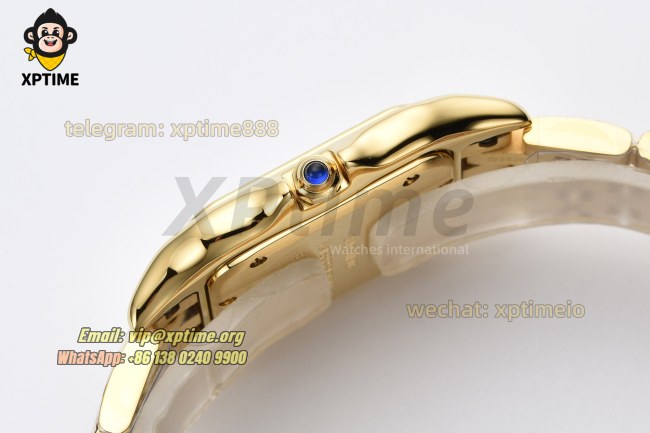 Panthere Secrete De Ladies 27mm BVF White/Roman on YG/YG Bracelet Quartz Panthere Secrete De Ladies 27mm BVF White/Roman on YG/YG Bracelet Quartz