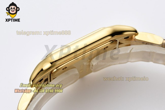 Panthere Secrete De Ladies 27mm BVF White/Roman on YG/YG Bracelet Quartz Panthere Secrete De Ladies 27mm BVF White/Roman on YG/YG Bracelet Quartz