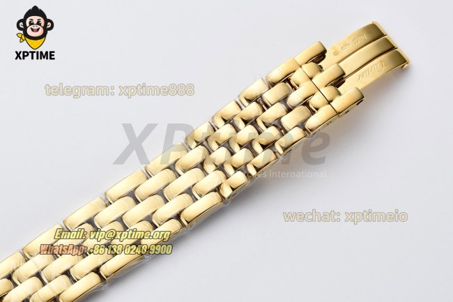Panthere Secrete De Ladies 27mm BVF White/Roman on YG/YG Bracelet Quartz Panthere Secrete De Ladies 27mm BVF White/Roman on YG/YG Bracelet Quartz