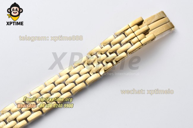 Panthere Secrete De Ladies 22mm BVF White/Roman on YG/YG Bracelet Quartz Panthere Secrete De Ladies 22mm BVF White/Roman on YG/YG Bracelet Quartz