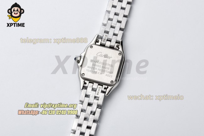 Panthere Secrete De Ladies 22mm BVF White/Roman on SS/SS Bracelet Quartz Panthere Secrete De Ladies 22mm BVF White/Roman on SS/SS Bracelet Quartz