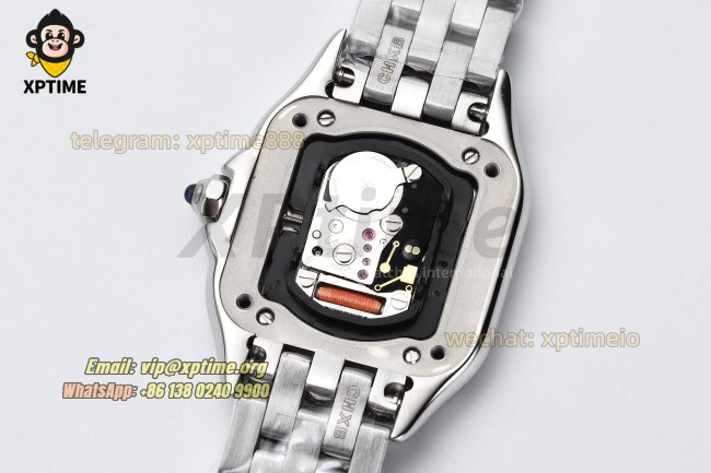 Panthere Secrete De Ladies 22mm BVF White/Roman on SS/SS Bracelet Quartz Panthere Secrete De Ladies 22mm BVF White/Roman on SS/SS Bracelet Quartz