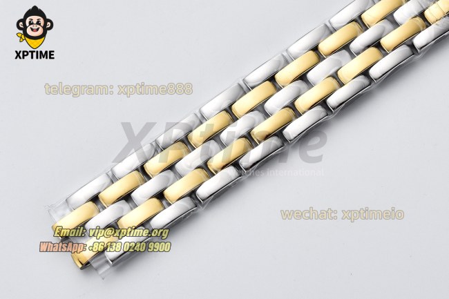 Panthere Secrete De Ladies 22mm BVF White/Roman on YG/SS Bracelet Quartz Panthere Secrete De Ladies 22mm BVF White/Roman on YG/SS Bracelet Quartz