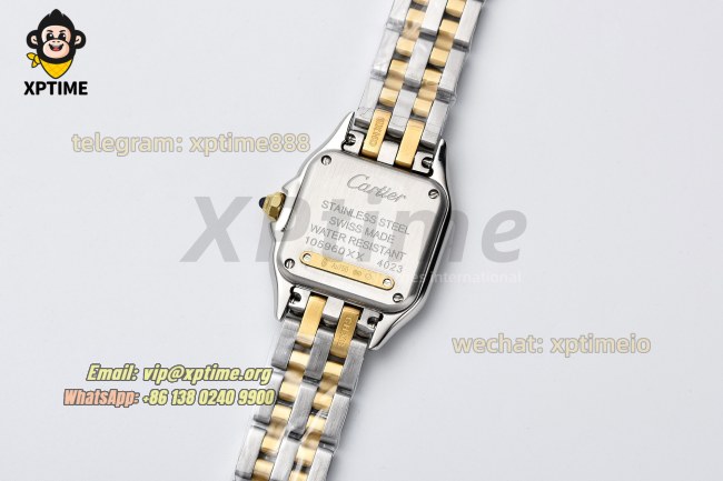 Panthere Secrete De Ladies 22mm BVF White/Roman on YG/SS Bracelet Quartz Panthere Secrete De Ladies 22mm BVF White/Roman on YG/SS Bracelet Quartz