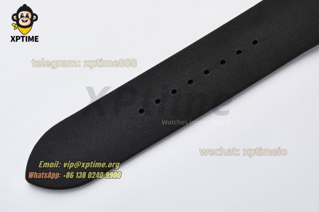 Santos De Cartier Mens XL 40mm BVF Black/Roman on PVD/RU Strap MY9019 Santos De Cartier Mens XL 40mm BVF Black/Roman on PVD/RU Strap MY9019