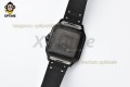 Santos De Cartier Mens XL 40mm BVF Black/Roman on PVD/RU Strap MY9019 Santos De Cartier Mens XL 40mm BVF Black/Roman on PVD/RU Strap MY9019