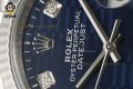 Datejust 126234 36mm Clean Blue Textured/Diamond on Jub SS/SS Bracelet SH3235 Super Clone