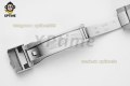 Daytona 126519 40mm Clean Gray Black/Stick on SS/RU Strap SH4131 Super Clone