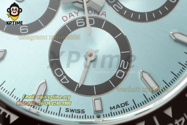 Daytona 126506 40mm CLEAN Ice Blue/Sticks on SS/SS Bracelet SH4131 Super Clone Daytona 126506 40mm CLEAN Ice Blue/Sticks on SS/SS Bracelet SH4131 Super Clone