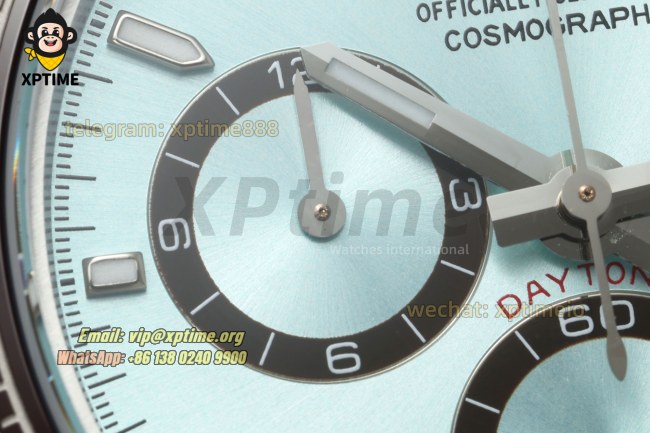 Daytona 126506 40mm CLEAN Ice Blue/Sticks on SS/SS Bracelet SH4131 Super Clone Daytona 126506 40mm CLEAN Ice Blue/Sticks on SS/SS Bracelet SH4131 Super Clone