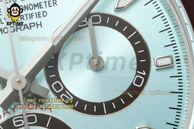Daytona 126506 40mm CLEAN Ice Blue/Sticks on SS/SS Bracelet SH4131 Super Clone Daytona 126506 40mm CLEAN Ice Blue/Sticks on SS/SS Bracelet SH4131 Super Clone
