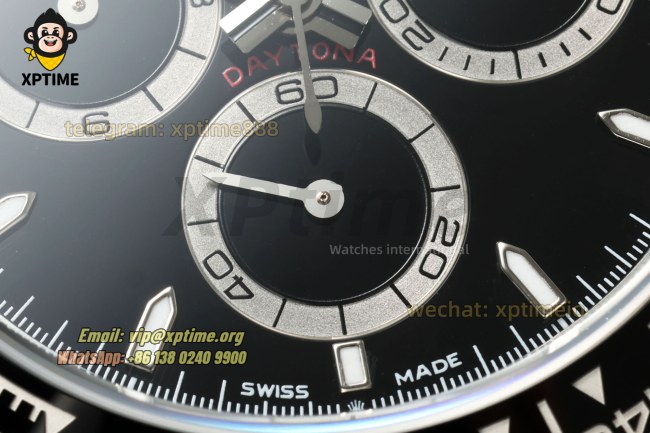 Daytona 126500 40mm CLEAN Black/Sticks on SS/SS Bracelet SH4131 Super Clone Daytona 126500 40mm CLEAN Black/Sticks on SS/SS Bracelet SH4131 Super Clone