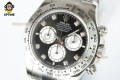 Daytona 126509 40mm CLEAN Black & Steel/Diamonds on SS/SS Bracelet SH4131 Super Clone Daytona 126509 40mm CLEAN Black & Steel/Diamonds on SS/SS Bracelet SH4131 Super Clone