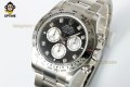 Daytona 126509 40mm CLEAN Black & Steel/Diamonds on SS/SS Bracelet SH4131 Super Clone Daytona 126509 40mm CLEAN Black & Steel/Diamonds on SS/SS Bracelet SH4131 Super Clone