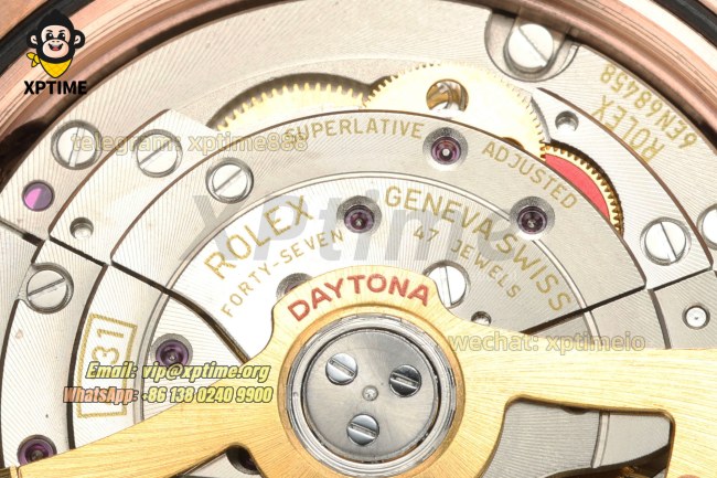 Daytona 126505 40mm CLEAN Black & Sundust/Sticks on RG/RG Bracelet SH4131 Super Clone Daytona 126505 40mm CLEAN Black & Sundust/Sticks on RG/RG Bracelet SH4131 Super Clone