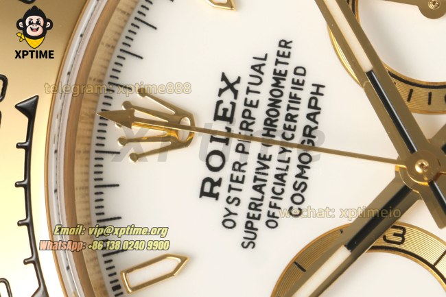 Daytona 126503 40mm CLEAN White/Sticks on YG/SS Bracelet SH4131 Super Clone Daytona 126503 40mm CLEAN White/Sticks on YG/SS Bracelet SH4131 Super Clone