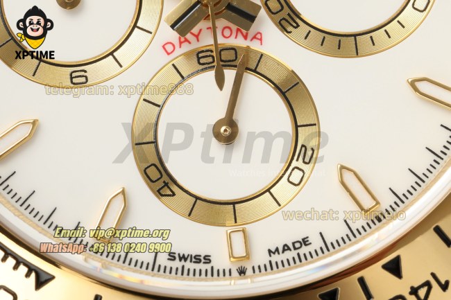 Daytona 126503 40mm CLEAN White/Sticks on YG/SS Bracelet SH4131 Super Clone Daytona 126503 40mm CLEAN White/Sticks on YG/SS Bracelet SH4131 Super Clone