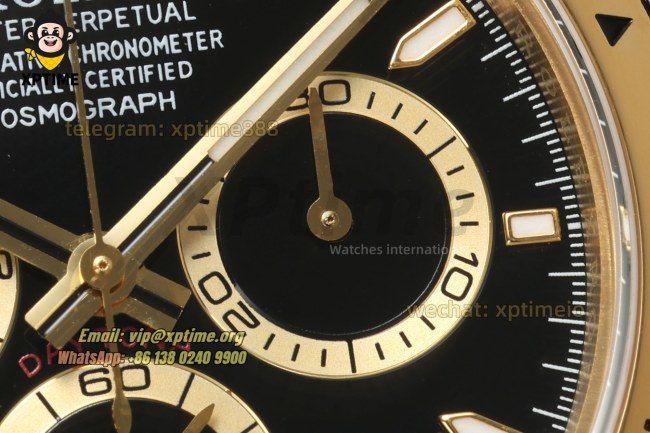 Daytona 126508 40mm CLEAN Black/Sticks on YG/YG Bracelet SH4131 Super Clone Daytona 126508 40mm CLEAN Black/Sticks on YG/YG Bracelet SH4131 Super Clone