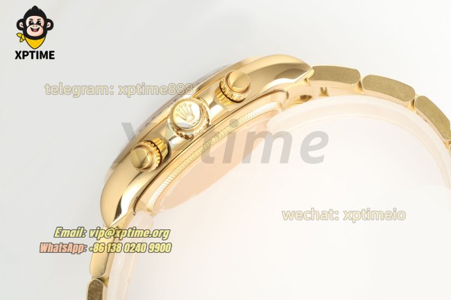 Daytona 126508 40mm CLEAN Black & Champagne/Sticks on YG/YG Bracelet SH4131 Super Clone Daytona 126508 40mm CLEAN Black & Champagne/Sticks on YG/YG Bracelet SH4131 Super Clone
