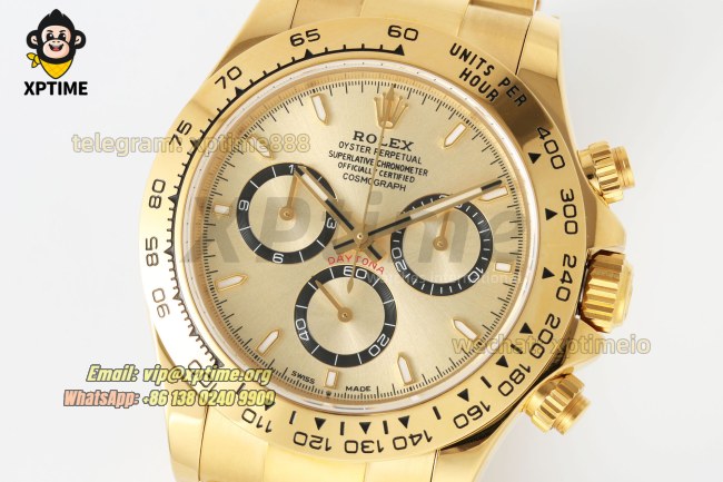 Daytona 126508 40mm CLEAN Golden/Sticks on YG/YG Bracelet SH4131 Super Clone Daytona 126508 40mm CLEAN Golden/Sticks on YG/YG Bracelet SH4131 Super Clone