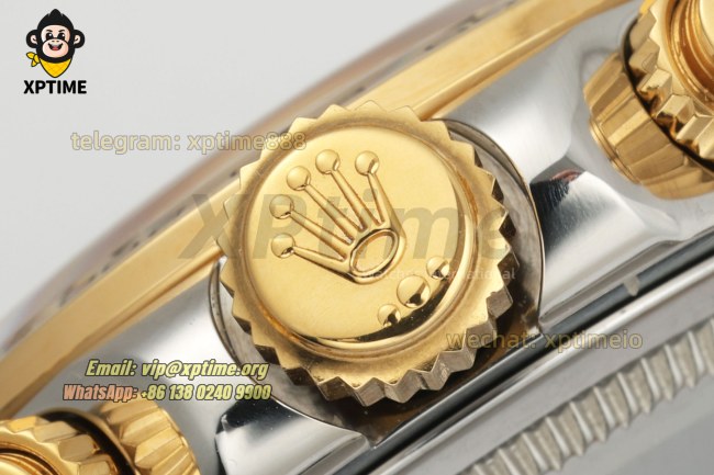 Daytona 126503 40mm CLEAN Black & Golden/Diamonds on YG/SS Bracelet SH4131 Super Clone Daytona 126503 40mm CLEAN Black & Golden/Diamonds on YG/SS Bracelet SH4131 Super Clone