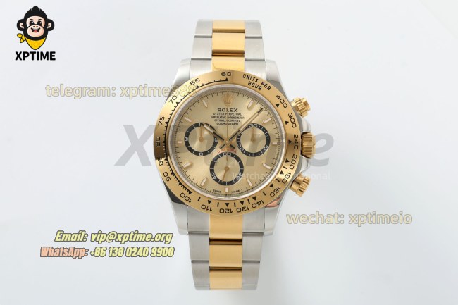 Daytona 126503 40mm CLEAN Golden/Sticks on YG/SS Bracelet SH4131 Super Clone Daytona 126503 40mm CLEAN Golden/Sticks on YG/SS Bracelet SH4131 Super Clone
