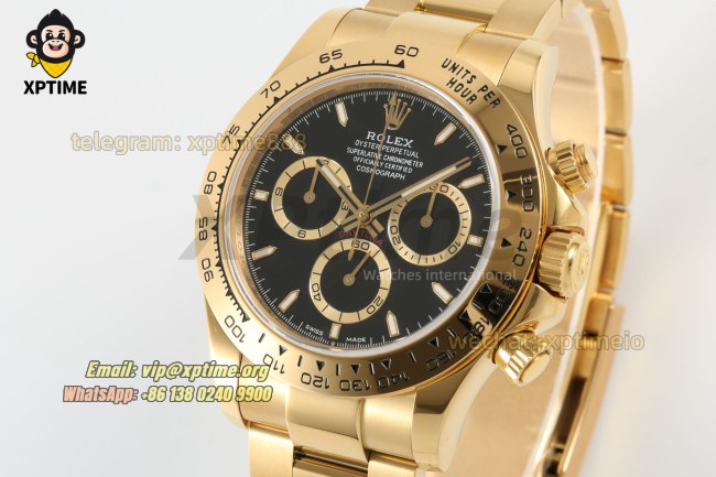 Daytona 126508 40mm CLEAN Black/Sticks on YG/YG Bracelet SH4131 Super Clone Daytona 126508 40mm CLEAN Black/Sticks on YG/YG Bracelet SH4131 Super Clone