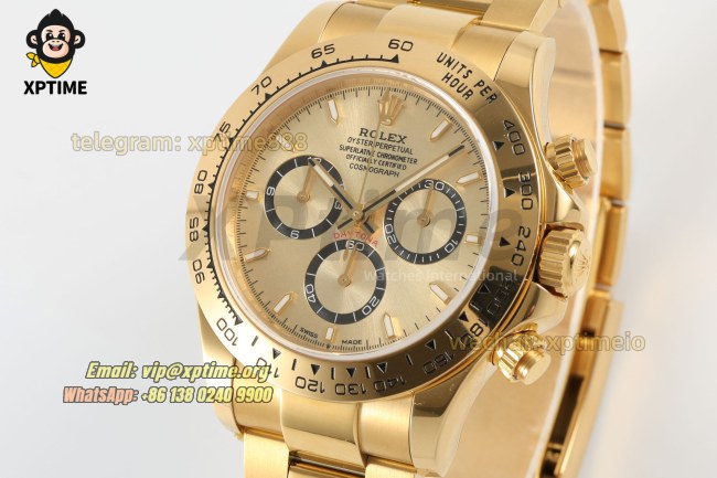 Daytona 126508 40mm CLEAN Golden/Sticks on YG/YG Bracelet SH4131 Super Clone Daytona 126508 40mm CLEAN Golden/Sticks on YG/YG Bracelet SH4131 Super Clone