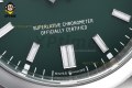 Oyster Perpetual 126000 36mm Clean Green/Stick on SS/SS Bracelet SH3230 Super Clone Oyster Perpetual 126000 36mm Clean Green/Stick on SS/SS Bracelet SH3230 Super Clone