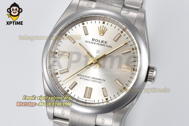 Oyster Perpetual 126000 36mm Clean Silver/Stick on SS/SS Bracelet SH3230 Super Clone Oyster Perpetual 126000 36mm Clean Silver/Stick on SS/SS Bracelet SH3230 Super Clone