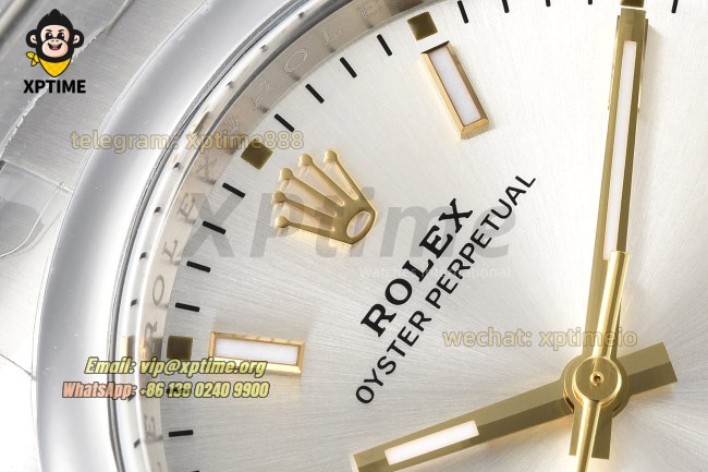 Oyster Perpetual 126000 36mm Clean Silver/Stick on SS/SS Bracelet SH3230 Super Clone Oyster Perpetual 126000 36mm Clean Silver/Stick on SS/SS Bracelet SH3230 Super Clone