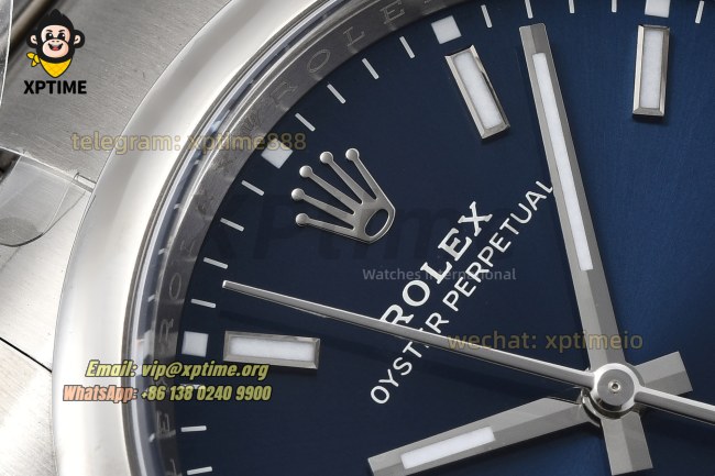 Oyster Perpetual 126000 36mm Clean Blue/Stick on SS/SS Bracelet SH3230 Super Clone Oyster Perpetual 126000 36mm Clean Blue/Stick on SS/SS Bracelet SH3230 Super Clone