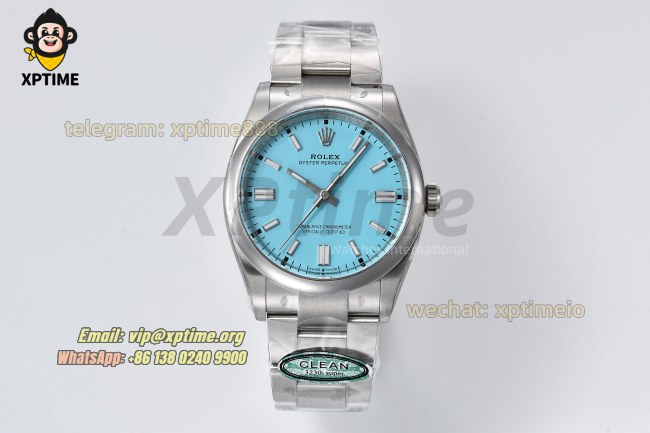 Oyster Perpetual 126000 36mm Clean Tiffany Blue/Stick on SS/SS Bracelet SH3230 Super Clone Oyster Perpetual 126000 36mm Clean Tiffany Blue/Stick on SS/SS Bracelet SH3230 Super Clone