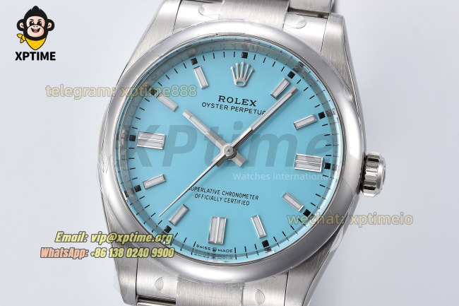 Oyster Perpetual 126000 36mm Clean Tiffany Blue/Stick on SS/SS Bracelet SH3230 Super Clone Oyster Perpetual 126000 36mm Clean Tiffany Blue/Stick on SS/SS Bracelet SH3230 Super Clone