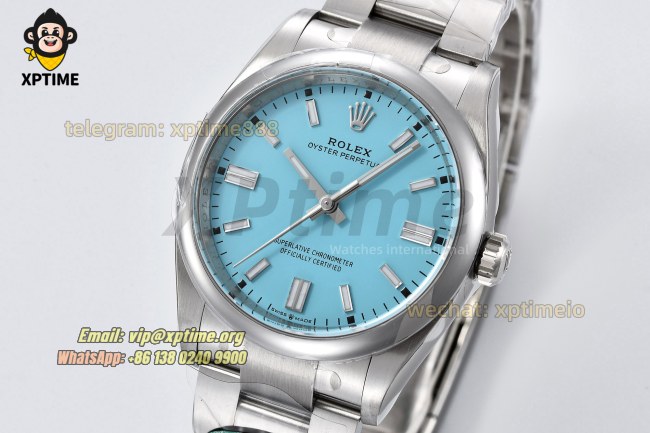 Oyster Perpetual 126000 36mm Clean Tiffany Blue/Stick on SS/SS Bracelet SH3230 Super Clone Oyster Perpetual 126000 36mm Clean Tiffany Blue/Stick on SS/SS Bracelet SH3230 Super Clone