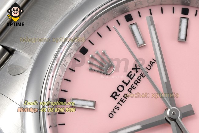 Oyster Perpetual 126000 36mm Clean Pink/Stick on SS/SS Bracelet SH3230 Super Clone Oyster Perpetual 126000 36mm Clean Pink/Stick on SS/SS Bracelet SH3230 Super Clone