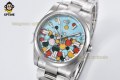 Oyster Perpetual 124300 41mm Clean Celebration/Stick on SS/SS Bracelet SH3230 Super Clone Oyster Perpetual 124300 41mm Clean Celebration/Stick on SS/SS Bracelet SH3230 Super Clone