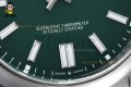 Oyster Perpetual 124300 41mm Clean Green/Stick on SS/SS Bracelet SH3230 Super Clone Oyster Perpetual 124300 41mm Clean Green/Stick on SS/SS Bracelet SH3230 Super Clone