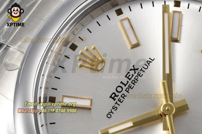 Oyster Perpetual 124300 41mm Clean Silver/Stick on SS/SS Bracelet SH3230 Super Clone Oyster Perpetual 124300 41mm Clean Silver/Stick on SS/SS Bracelet SH3230 Super Clone