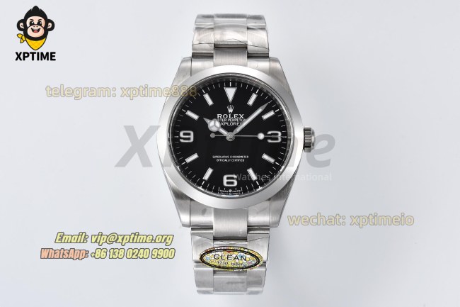 Explorer I 224270 40mm Clean Black/Stick & Numeral on SS/SS Bracelet SH3230 Super Clone Explorer I 224270 40mm Clean Black/Stick & Numeral on SS/SS Bracelet SH3230 Super Clone