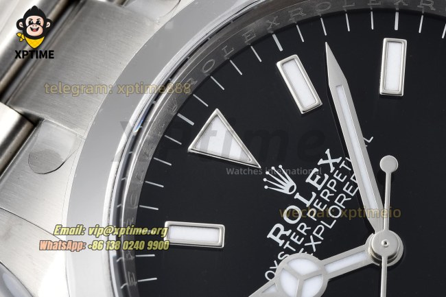 Explorer I 124270 36mm Clean Black/Stick & Numeral on SS/SS Bracelet SH3230 Super Clone Explorer I 124270 36mm Clean Black/Stick & Numeral on SS/SS Bracelet SH3230 Super Clone