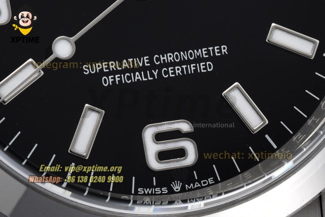 Explorer I 124270 36mm Clean Black/Stick & Numeral on SS/SS Bracelet SH3230 Super Clone Explorer I 124270 36mm Clean Black/Stick & Numeral on SS/SS Bracelet SH3230 Super Clone