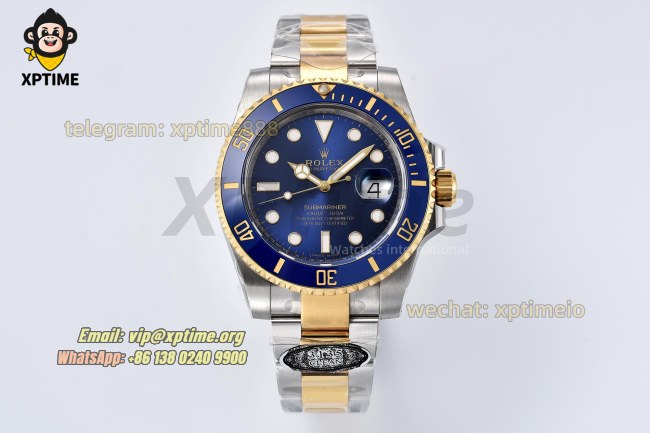 Submariner 116613LB 40mm Clean Blue/Dot on YG/SS Bracelet VS3135 Submariner 116613LB 40mm Clean Blue/Dot on YG/SS Bracelet VS3135