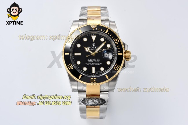 Submariner 116613LN 40mm Clean Black/Dot on YG/SS Bracelet VS3135 Submariner 116613LN 40mm Clean Black/Dot on YG/SS Bracelet VS3135