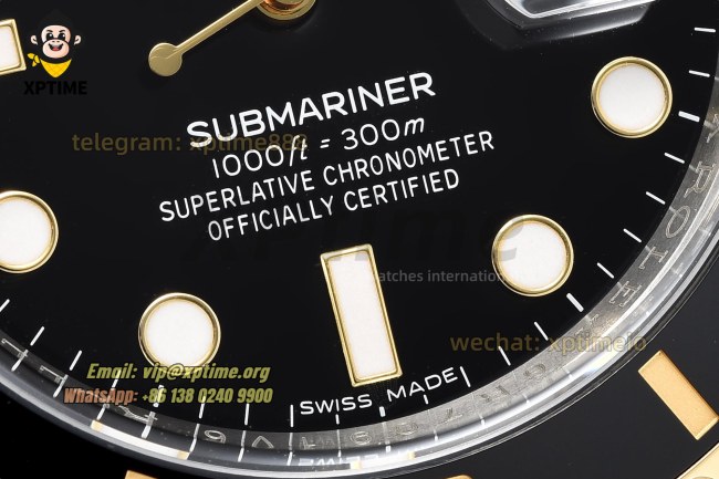 Submariner 116613LN 40mm Clean Black/Dot on YG/SS Bracelet VS3135 Submariner 116613LN 40mm Clean Black/Dot on YG/SS Bracelet VS3135
